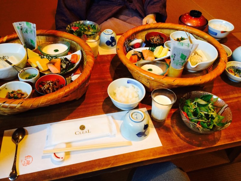 のし湯　朝食